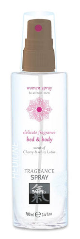 Cherry & White Lotus Bed & Body Spray - 100ml with Feromones for Ultimate Relaxation